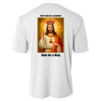 Vote For A King Jesus 2024 Performance Sprint T-Shirt