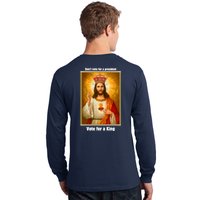 Vote For A King Jesus 2024 Long Sleeve Shirt