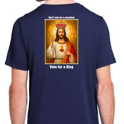 Vote For A King Jesus 2024 Adult ChromaSoft Performance T-Shirt