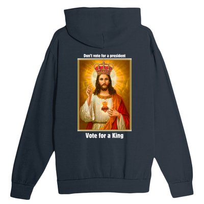 Vote For A King Jesus 2024 Urban Pullover Hoodie