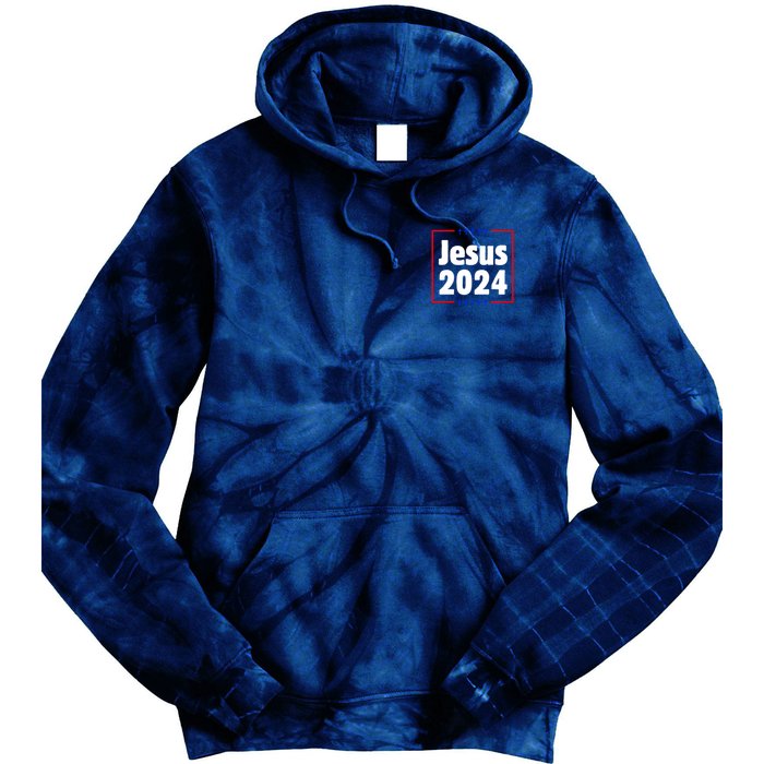 Vote For A King Jesus 2024 Tie Dye Hoodie