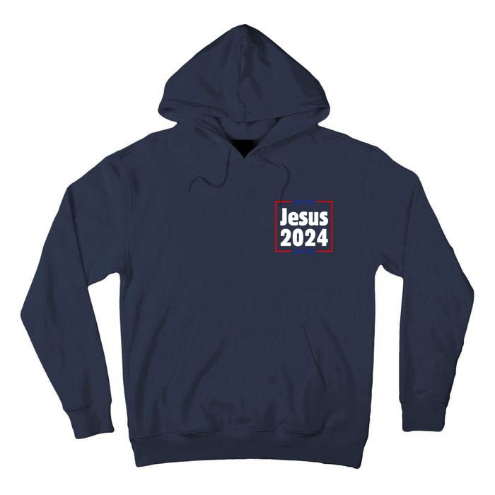 Vote For A King Jesus 2024 Tall Hoodie