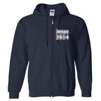 Vote For A King Jesus 2024 Full Zip Hoodie