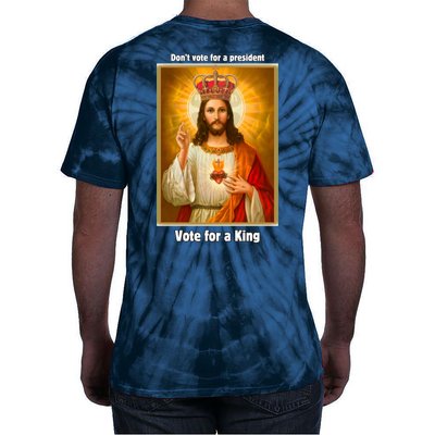 Vote For A King Jesus 2024 Tie-Dye T-Shirt