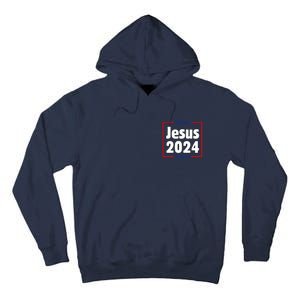 Vote For A King Jesus 2024 Tall Hoodie