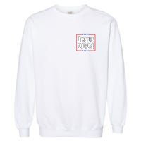 Vote For A King Jesus 2024 Garment-Dyed Sweatshirt