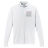 Vote For A King Jesus 2024 Performance Long Sleeve Polo