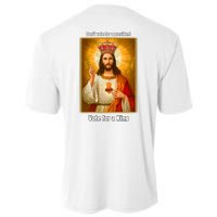 Vote For A King Jesus 2024 Cooling Performance Crew T-Shirt