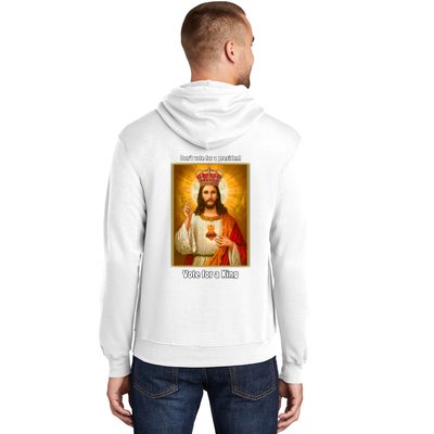 Vote For A King Jesus 2024 Hoodie