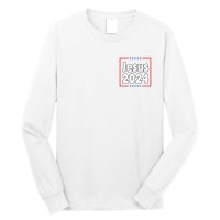 Vote For A King Jesus 2024 Long Sleeve Shirt