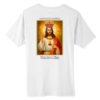 Vote For A King Jesus 2024 Tall Fusion ChromaSoft Performance T-Shirt