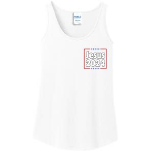 Vote For A King Jesus 2024 Ladies Essential Tank