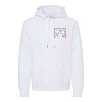 Vote For A King Jesus 2024 Premium Hoodie