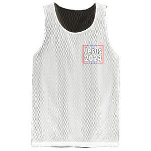 Vote For A King Jesus 2024 Mesh Reversible Basketball Jersey Tank