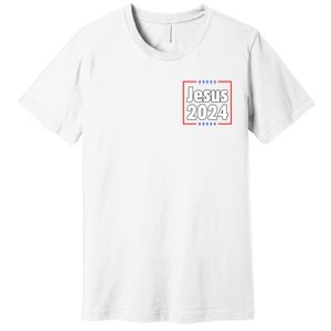 Vote For A King Jesus 2024 Premium T-Shirt