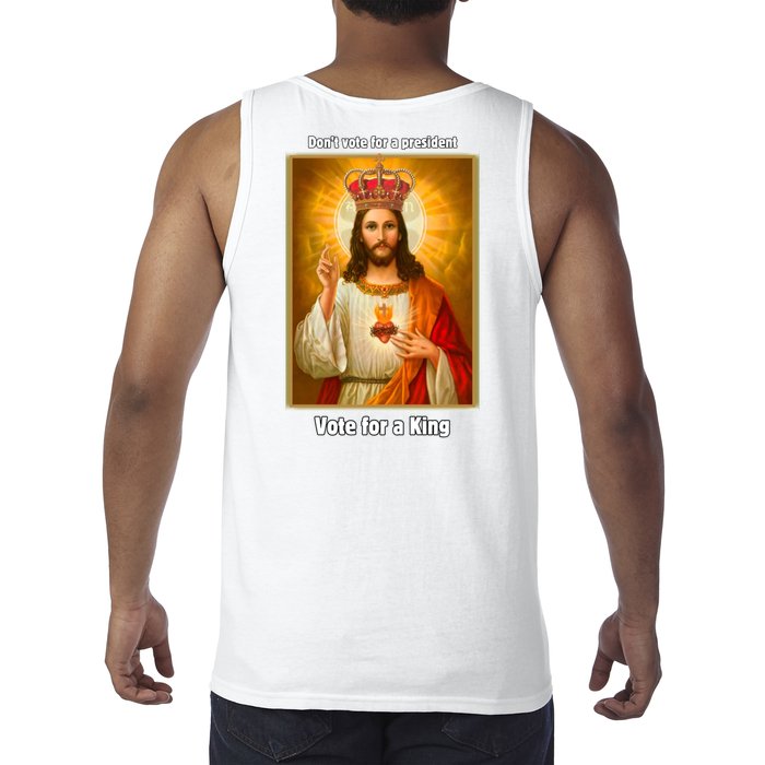 Vote For A King Jesus 2024 Tank Top