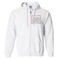 Vote For A King Jesus 2024 Full Zip Hoodie