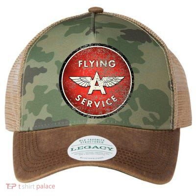 Vintage Flying A Gas Station Legacy Tie Dye Trucker Hat
