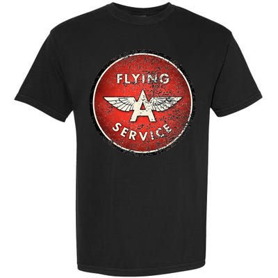 Vintage Flying A Gas Station Garment-Dyed Heavyweight T-Shirt