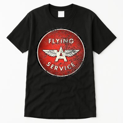 Vintage Flying A Gas Station Tall T-Shirt