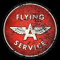 Vintage Flying A Gas Station Bucket Hat