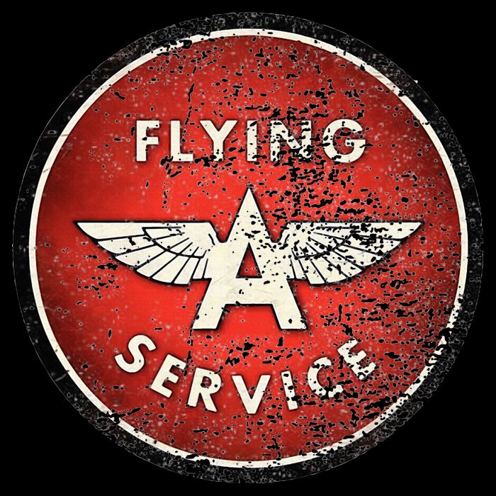 Vintage Flying A Gas Station Bucket Hat