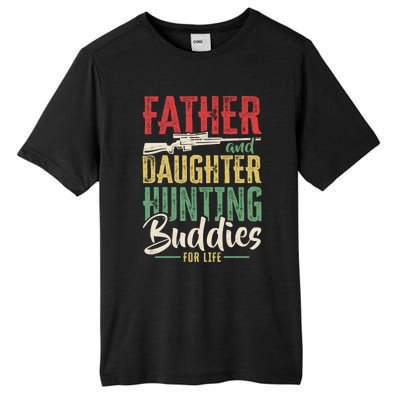 Vintage Father And Daughter Hunting Buddies Fathers Day Gift Tall Fusion ChromaSoft Performance T-Shirt