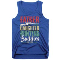 Vintage Father And Daughter Hunting Buddies Fathers Day Gift Tank Top