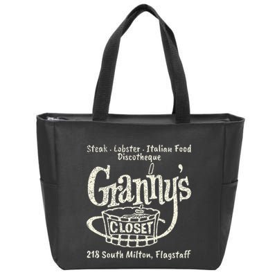 Vintage Flagstaff Arizona Zip Tote Bag