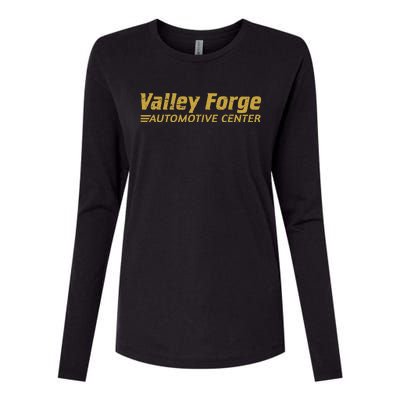 Valley Forge Automotive Center Womens Cotton Relaxed Long Sleeve T-Shirt