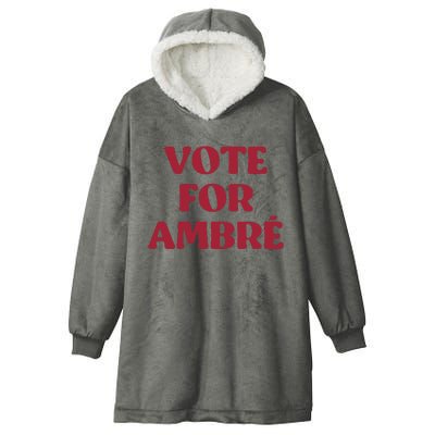 Vote For Ambre Hooded Wearable Blanket