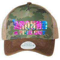 Vintaeg F Around And Find Out Tie Dye Lover Gift Tee Legacy Tie Dye Trucker Hat