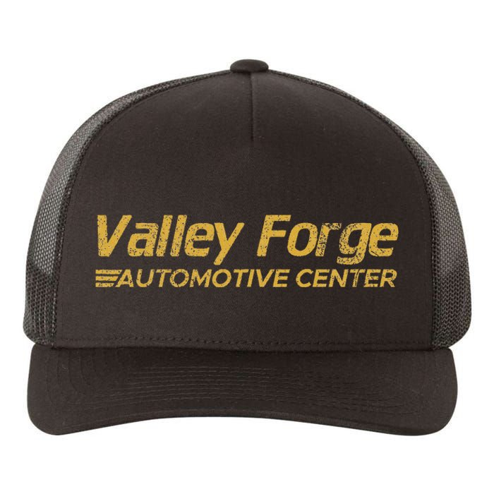 Valley Forge Automotive Distressed Look Yupoong Adult 5-Panel Trucker Hat