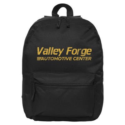 Valley Forge Automotive Distressed Look 16 in Basic Backpack