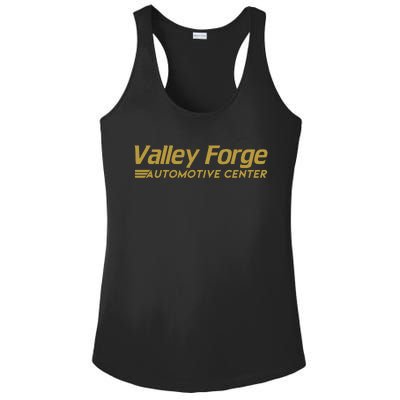 Valley Forge Automotive Center Funny Car Mechanics Gift Ladies PosiCharge Competitor Racerback Tank