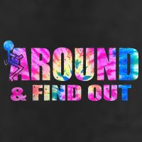Vintaeg F Around And Find Out Tie Dye Lover Gift Golf Towel