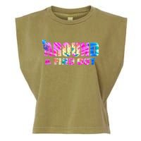 Vintaeg F Around And Find Out Tie Dye Lover Gift Garment-Dyed Women's Muscle Tee