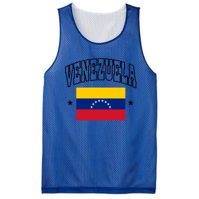 Venezuela Flag Athletic Souvenir Gift Mesh Reversible Basketball Jersey Tank