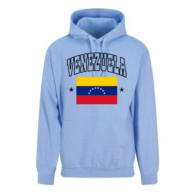 Venezuela Flag Athletic Souvenir Gift Unisex Surf Hoodie