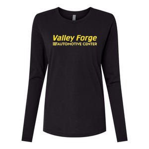 Valley Forge Automotive Center Womens Cotton Relaxed Long Sleeve T-Shirt