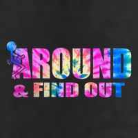 Vintaeg F Around And Find Out Tie Dye Lover Gift 25L Jumbo Tote