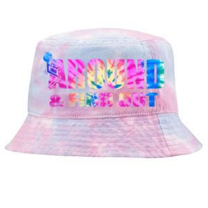 Vintaeg F Around And Find Out Tie Dye Lover Gift Tie-Dyed Bucket Hat