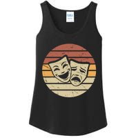 Vintage Face Actor And Actress In Theater Ladies Essential Tank