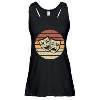 Vintage Face Actor And Actress In Theater Ladies Essential Flowy Tank