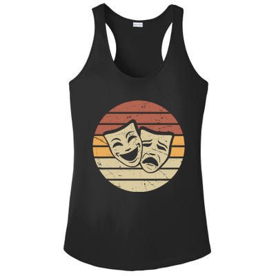 Vintage Face Actor And Actress In Theater Ladies PosiCharge Competitor Racerback Tank