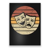 Vintage Face Actor And Actress In Theater Poster