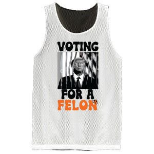 Voting For A Felon Mesh Reversible Basketball Jersey Tank