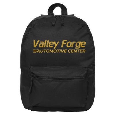 Valley Forge Automotive Distressed Look 16 in Basic Backpack