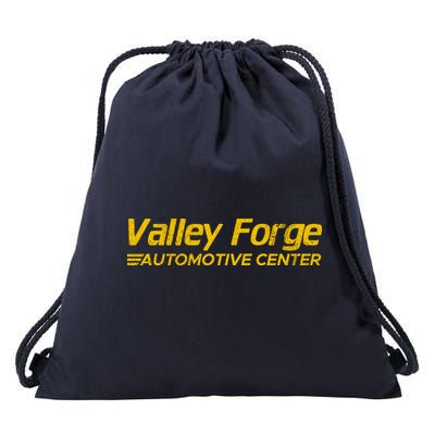 Valley Forge Automotive Distressed Look Drawstring Bag
