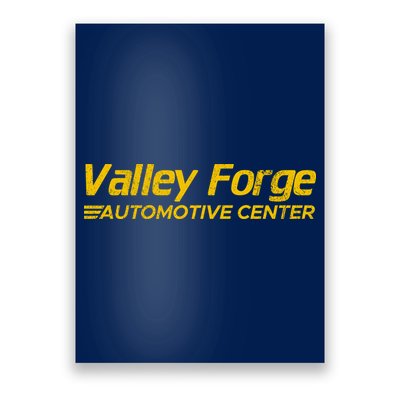 Valley Forge Automotive Distressed Look Poster